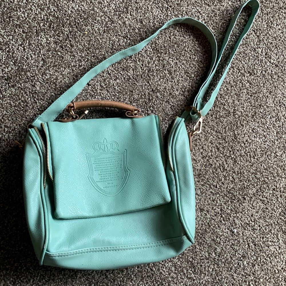Teal purse